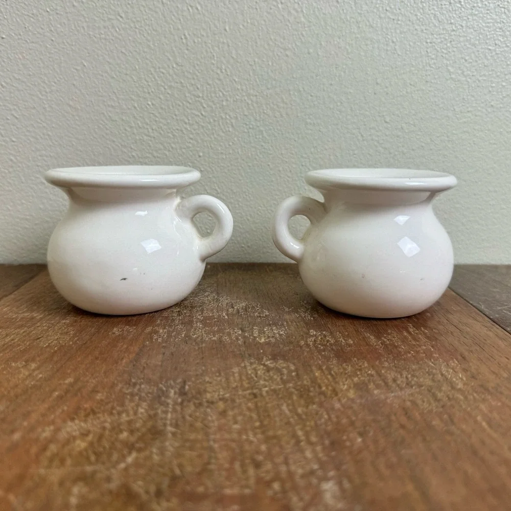 St. Pierre & Patterson 1958 Floral‎ design Pot mug salt pepper shakers